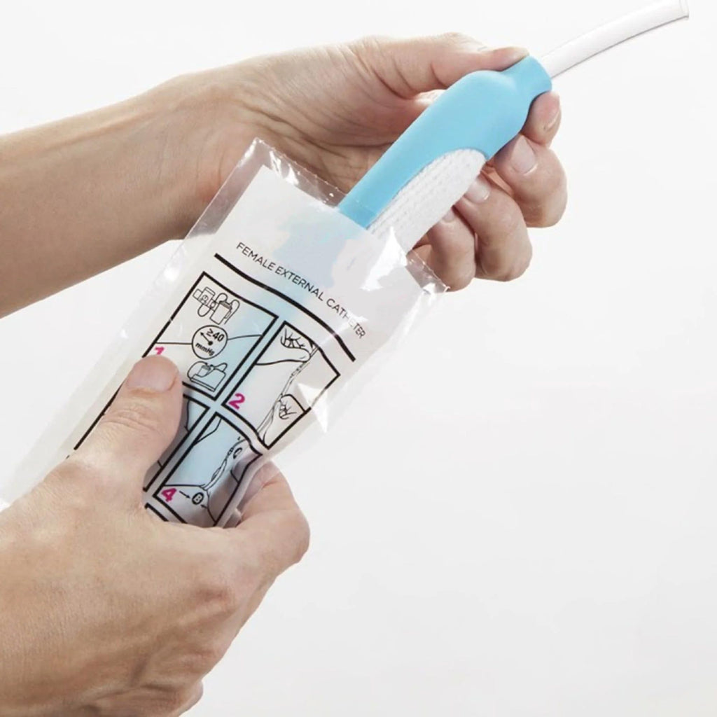 30 pack Female External Catheter, External Urine Collection Accessories with Soft & Comfortable Design for Daily Care
